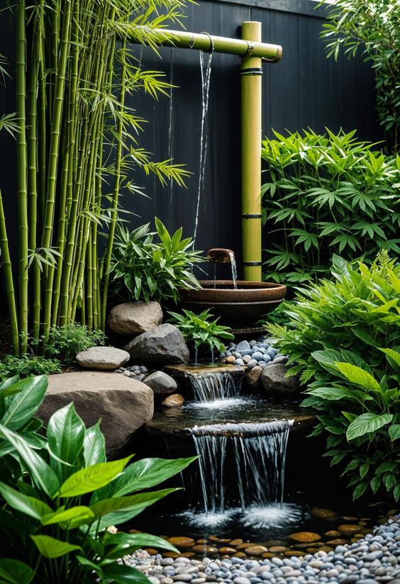 tiểu cảnh nước sân vườn